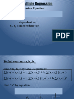 Regression Multiple