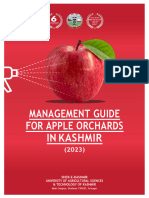 Advisory For Management of Apple 2023