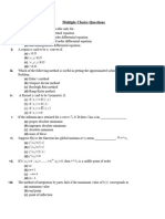 Quiz of Advance Numerical Analysis (Math)