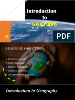 Introduction To Geography