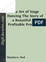 The Art of Stage Dancing The Story of A Beautiful and Profitable Profession