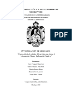 INVESTIGACIÓN DE MERCADOS - Presentación - Final