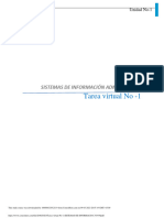 Tarea Virtual No 1 ... SISTEMAS DE INFORMACI N PDF