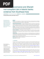 Basiruddin & Ahmed (2020) Corporate Governance and Shariah Non-Compliant Risk in Islamic Banks Evidence From Southeast Asia