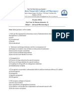 CDoc - Practice Questions-Advanced Pharmacology