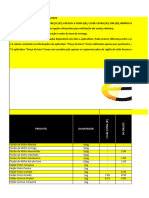 Produto Quantidade