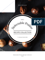 Delectable Praline Recipe Collection Vol.1 Ebook EN