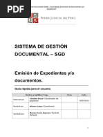 GR Emision Expedientes SGD