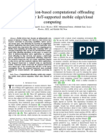 Process Migration-Based Computational Offloading Framework For Iot-Supported Mobile Edge/Cloud Computing