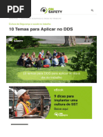 10 Temas para Aplicar No DDS - OnSafety Oksjsb