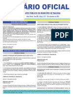 Diário Oficial: Atos Públicos Do Município de Paulínia