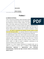 Derecho Notarial I