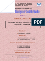 6.3.3-Suivi Du PH Et TDS Par Utilisation Des Cartes de Contrôle de L'eau Adoucie - Cellulose Moulée - Maroc