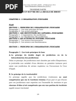 Intro - CHP 6 Organisation Judiciaire