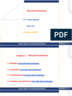 Chapitre 2 - Piles Electrochimiques