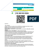 Mapa - Adm - Administração Orçamentária - 53/2023: Assessoria Nos Seus TRABALHOS Entre em Contato Com A DL ASSESSORIA