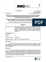 SDC 9-12 - Correction of Paragraph 2.2.2 of Appendix of The Revised Performance Standards (MSC.188 (79) ... (Belgium, Germany, The Net... )