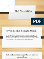 Index Numbers