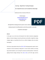 Machine Earning - Algorithmic Trading Strategies