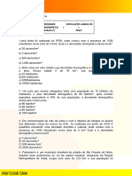 Densidade Demográfica, Escala, Velocidade