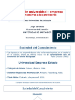 Interacción Universidad - Empresa: y Los Incentivos A Los Profesores