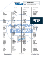 LISTA DE VERBOS IRREGULARES en INGLES