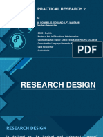 PR2 - Quantitative Research Design