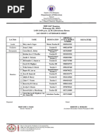 Attendace Sheet LAC Feb 28 2023