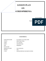 Lesson Plan On Schizophrenia