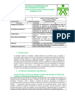 Servicio Nacional de Aprendizaje Sena Sistema Integrado de Gestión Procedimiento Ejecución de La Formación Profesional Integral Evidencia # 002