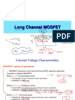 Chapter (5) Part (2) (Long Channel MOSFET)