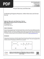 Abhijit Baruah and Santanu Dutta: Project Summary and Overview