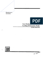 Test Method For Thermal Cycling of Exterior Walls-1998