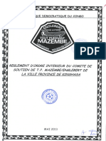 Reglement D'ordre Interieur T. P Mazembe