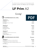 Delf Prim A2 Corrige