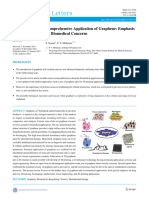 Comprehensive Application of Graphene-Its Application in Biomedical