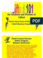 For Students and Parents of Gifted