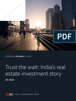 JLL Trust The Wait Indias Real Estate Investment Story