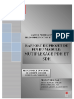 Projet Multiplexage PDH SDH