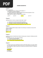 Examen Diagnostico Quimica General