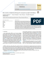 2 Diet, Exercise, and Pharmacotherapy For Sarcopenia in People With Diabetes