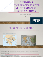 Antiguas Civilizaciones Del Mediterraneo