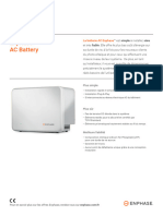 Fiche Technique Batterie Enphase 1.2kWh