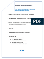 Proyecto de Implementación de Software para Inmobiliaria 360 en Piura