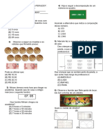 Sondagem Avaliativa Matemática Com Descritores Fev