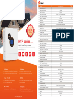 SRNE - HYPseries - 5kW - 48V - 230V - Voc500 - Parallel Connection - Hybrid Solar Charge Inverter - Datasheet - 1.1