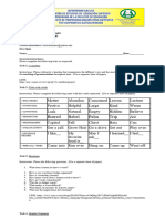 Quiz 1 Phonetics and Phonology