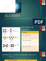 Algebra Tema I 1.2 Lenguaje Algebraico