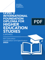 PD - QUS - 12 L3IFDHES Qualification Unit Specification v1.14 2