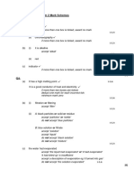 Chemistry Year 7 Term 2 Mark Scheme